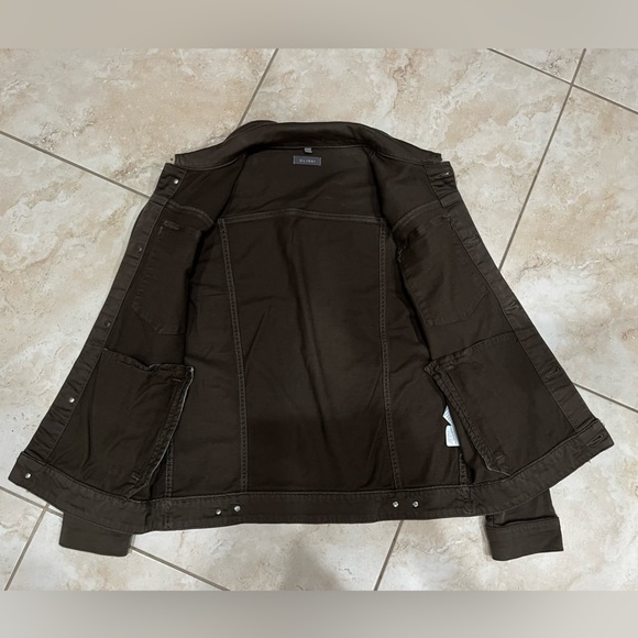 DL1961 Vaughn Army Green Denim Jacket - Picture 5 of 5